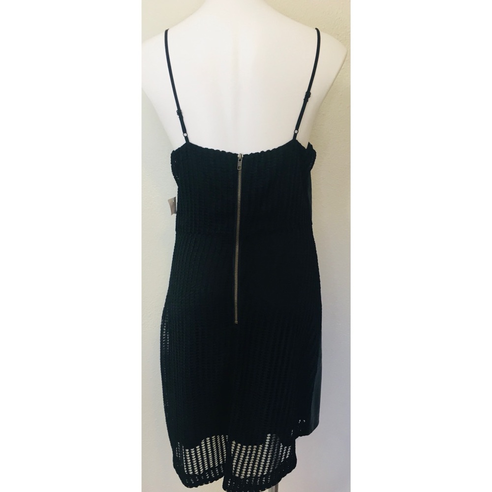 Dirty Ballerina Black Vegan Leather Dress … - Picture 3 of 11